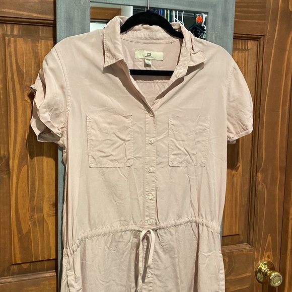 Khaki shirt dress - Picture 2 of 8